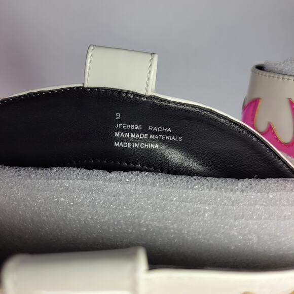 Cape Robbin RACHA Pink Multi Silver Flame Cowboy Boots NEW Women's Size 9 - Picture 10 of 13